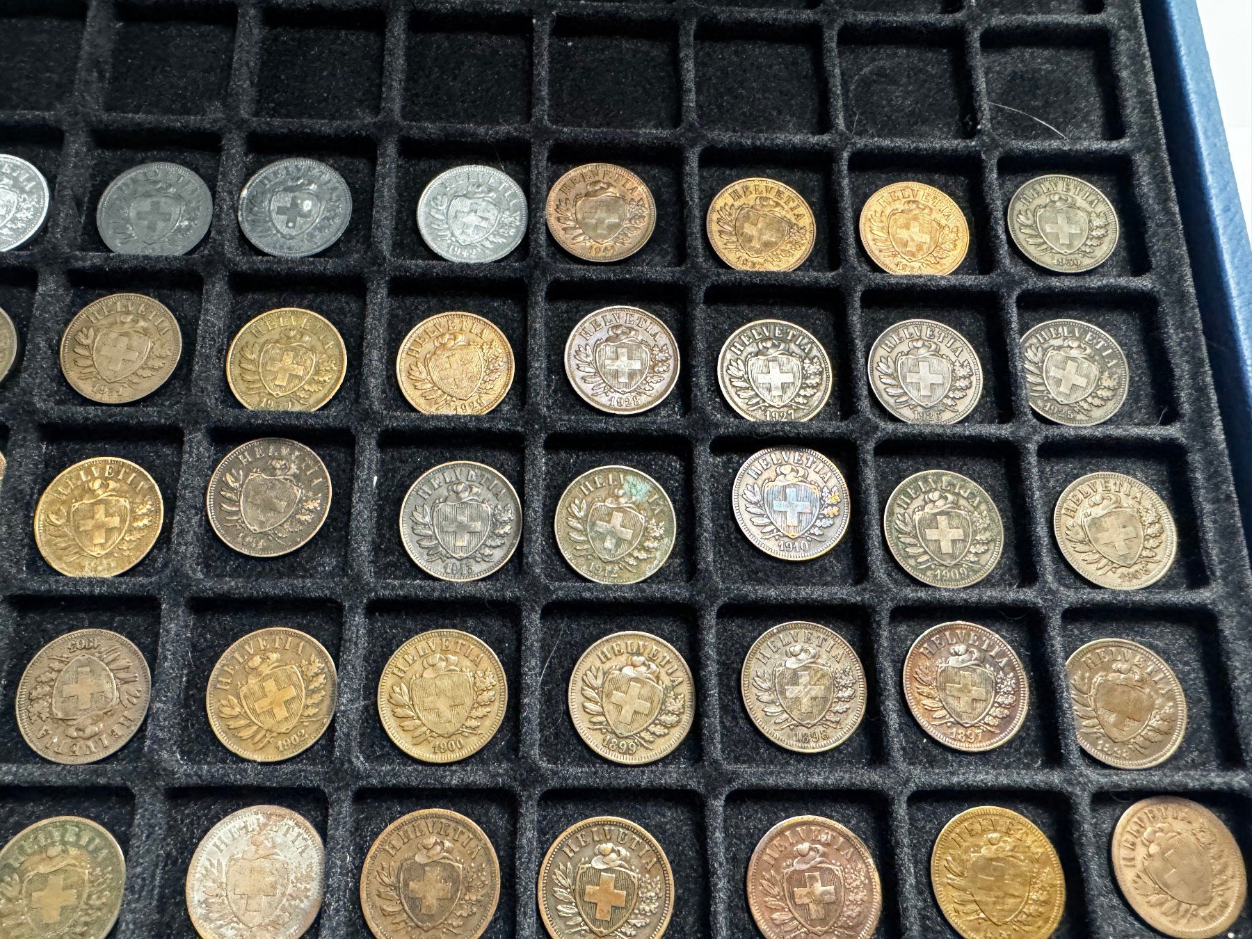 Tutti le monete: 2 Rappen Serie 1850 bis 1946 – Usato da Reitnau venduto da tb-muenzen 3