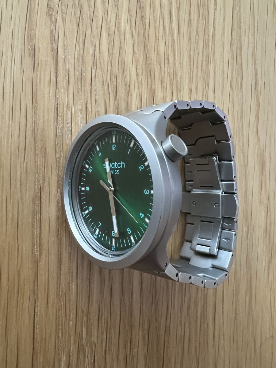 Swatch Orologi: Swatch Big Bold Irony Forest Hour – Usato da Holziken venduto da 181281 1