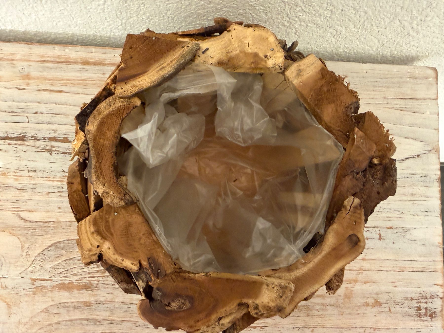 Vasi per fiori: Übertopf aus Holz – Nuovo (secondo la descrizione) da Wolfwil venduto da Inseider12 5