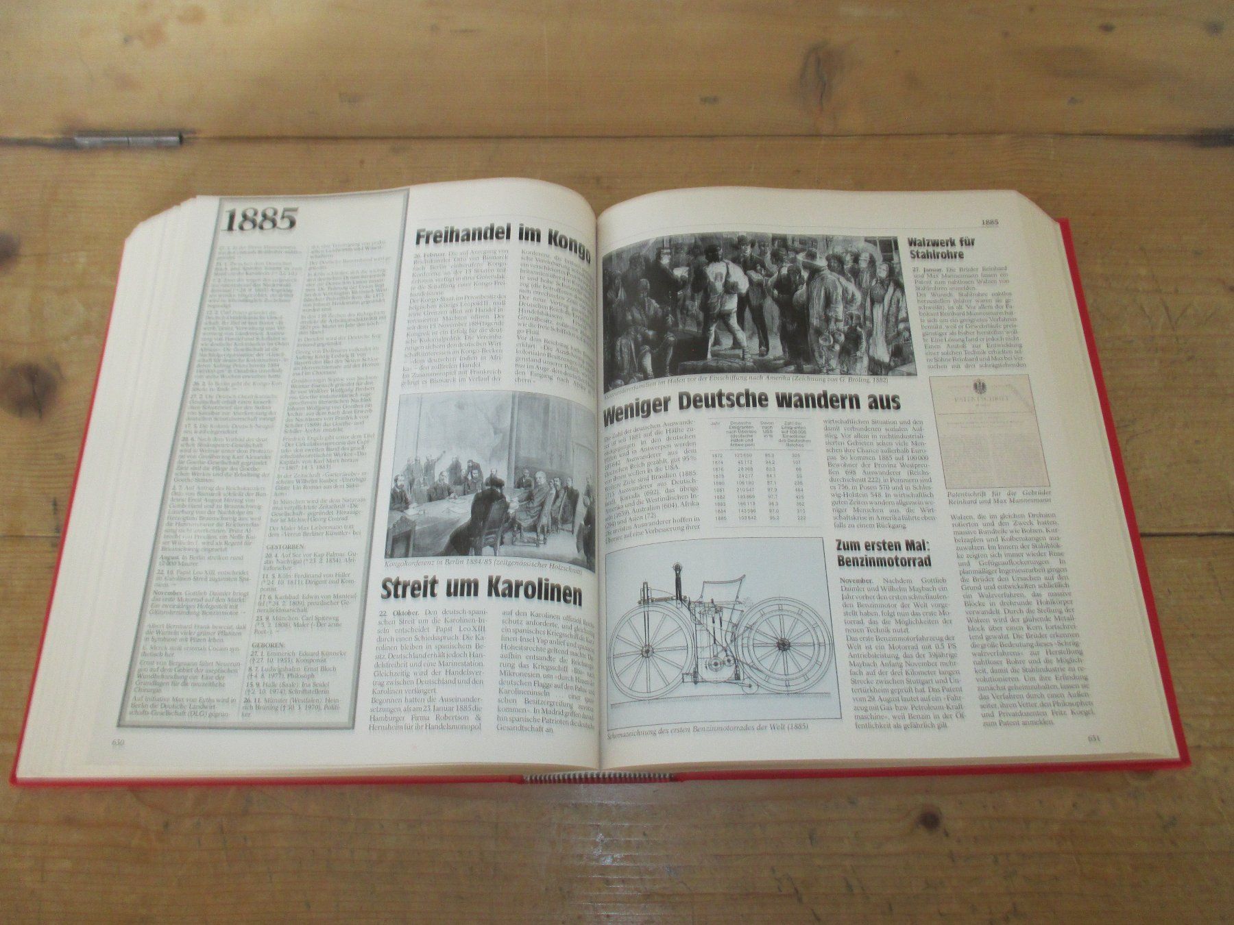 Bücher: Chronik der Deutschen – Gebraucht aus Flims - Dorf von Stagediver 6