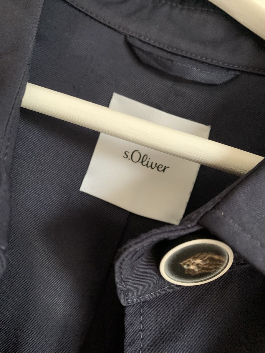 S.Oliver Manteaux: s.Oliver Trenchcoat Dunkelblau Grösse 36  – Neuf (Voir description) à Bühler par Princess2016 3