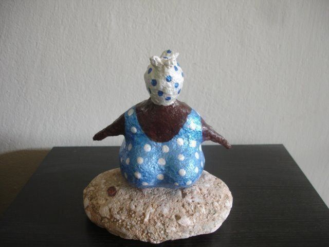 Sculture & Statue: Papiermache Skulptur Nr. 10 – Nuovo (secondo la descrizione) da Beatenberg venduto da nonnkari 2