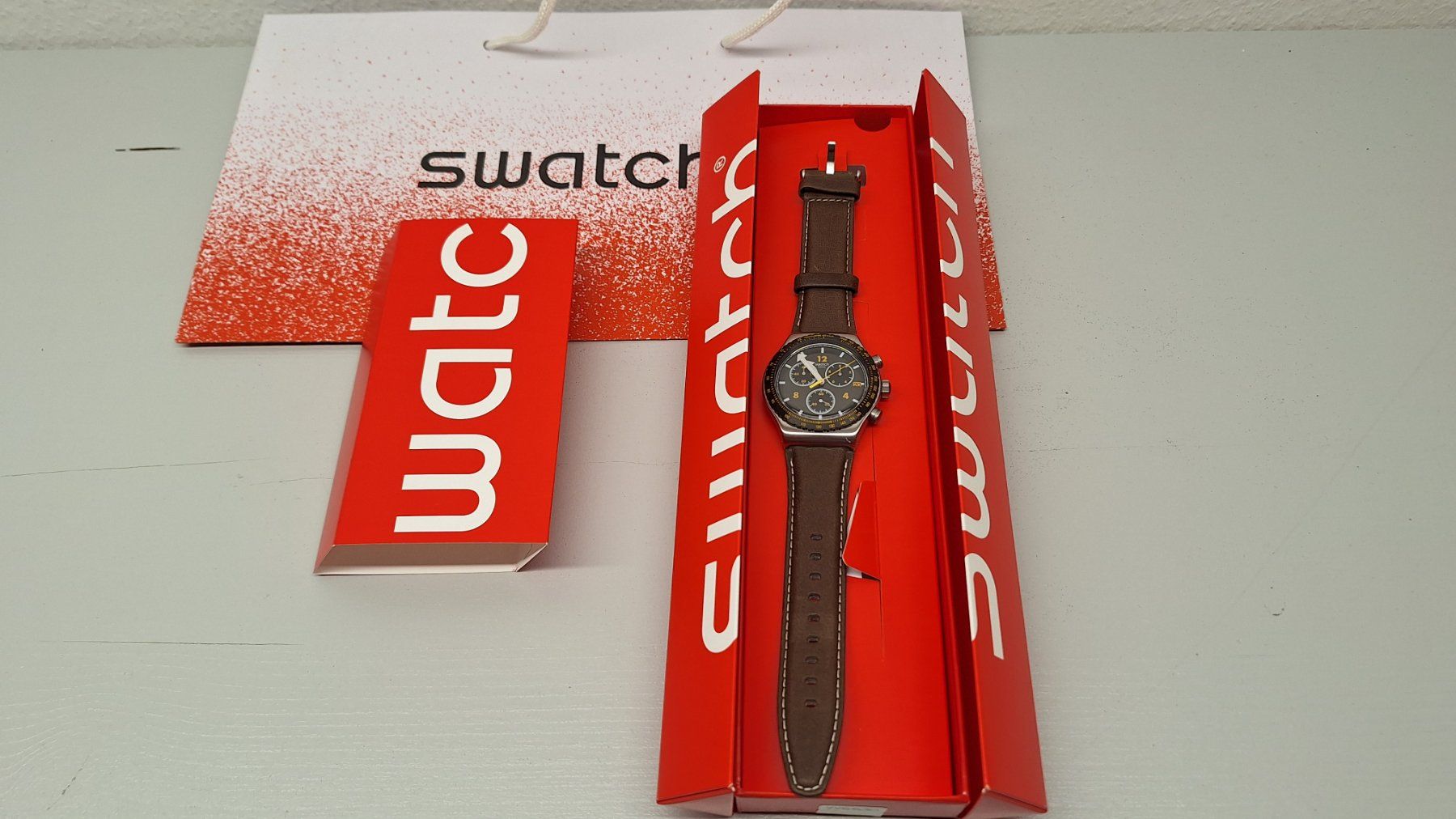 Swatch Montres: Swatch Canyon Chaser 43mm – Neuf avec emballage d'origine à Barberêche par rafaman66 7