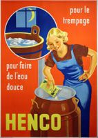 HENCO pour le trempage Original Plakat
