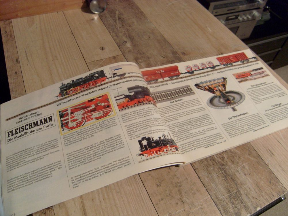 Fleischmann vintage Katalog 1987 / 1888 gut erhalten (Gebraucht) in