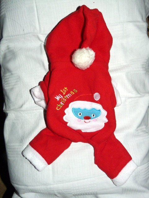 Bekleidung: Hundeoverall Nikolaus, Gr. S/20cm, NEU % – Neu und originalverpackt aus Nunningen von mercury-4-dogs 1