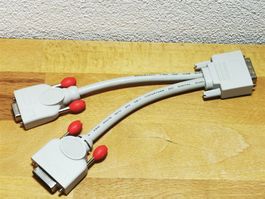 DVI-I zu DVI-D + VGA Splitter Kabel
