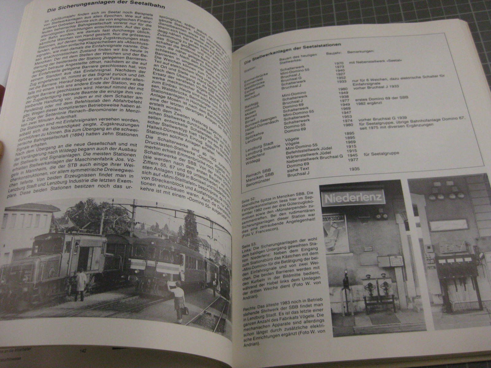 Libri: Buch: Die Seetalbahn, Waldburger, Senn, 1983, Format ca 17x2 – Usato da Malters venduto da Marosko 4
