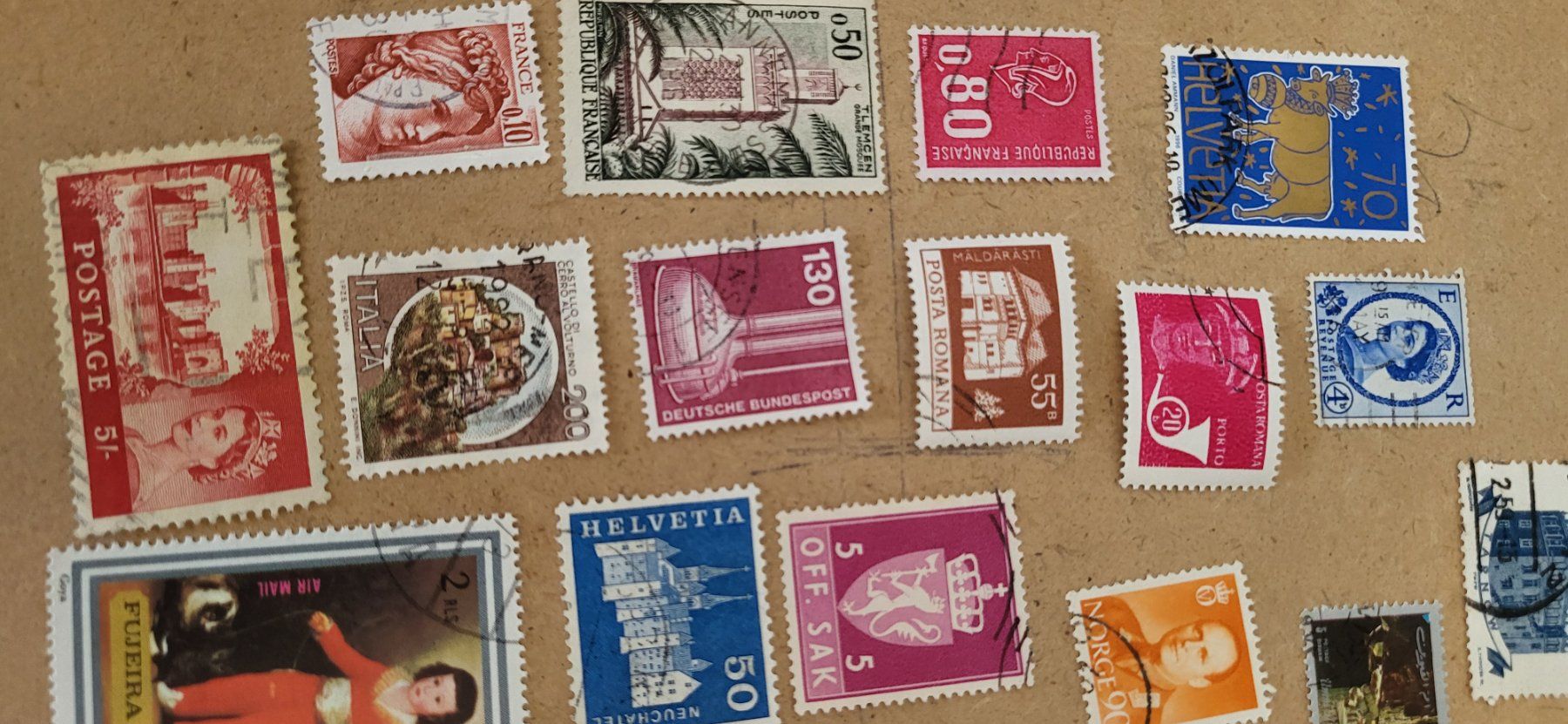 Tutti i francobolli: 50 verschiedene briefmarken ganze welt – Usato da St Gallen venduto da Stampsalshobby 2