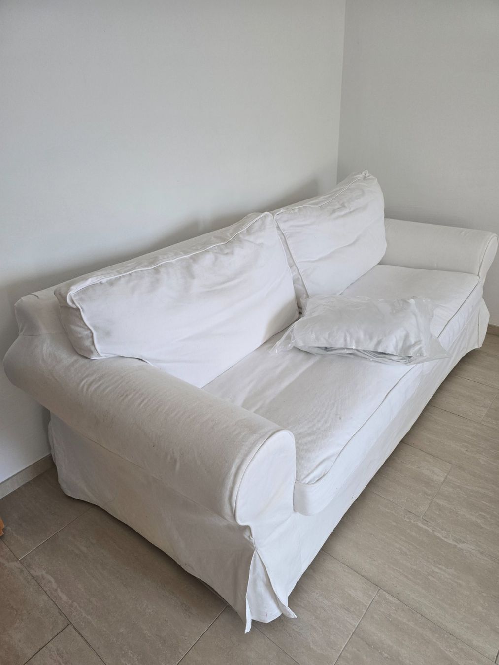 Ikea Sofas: Bettsofa Ektorp weiss – D'occasion à Matzingen par Lilo1407 3