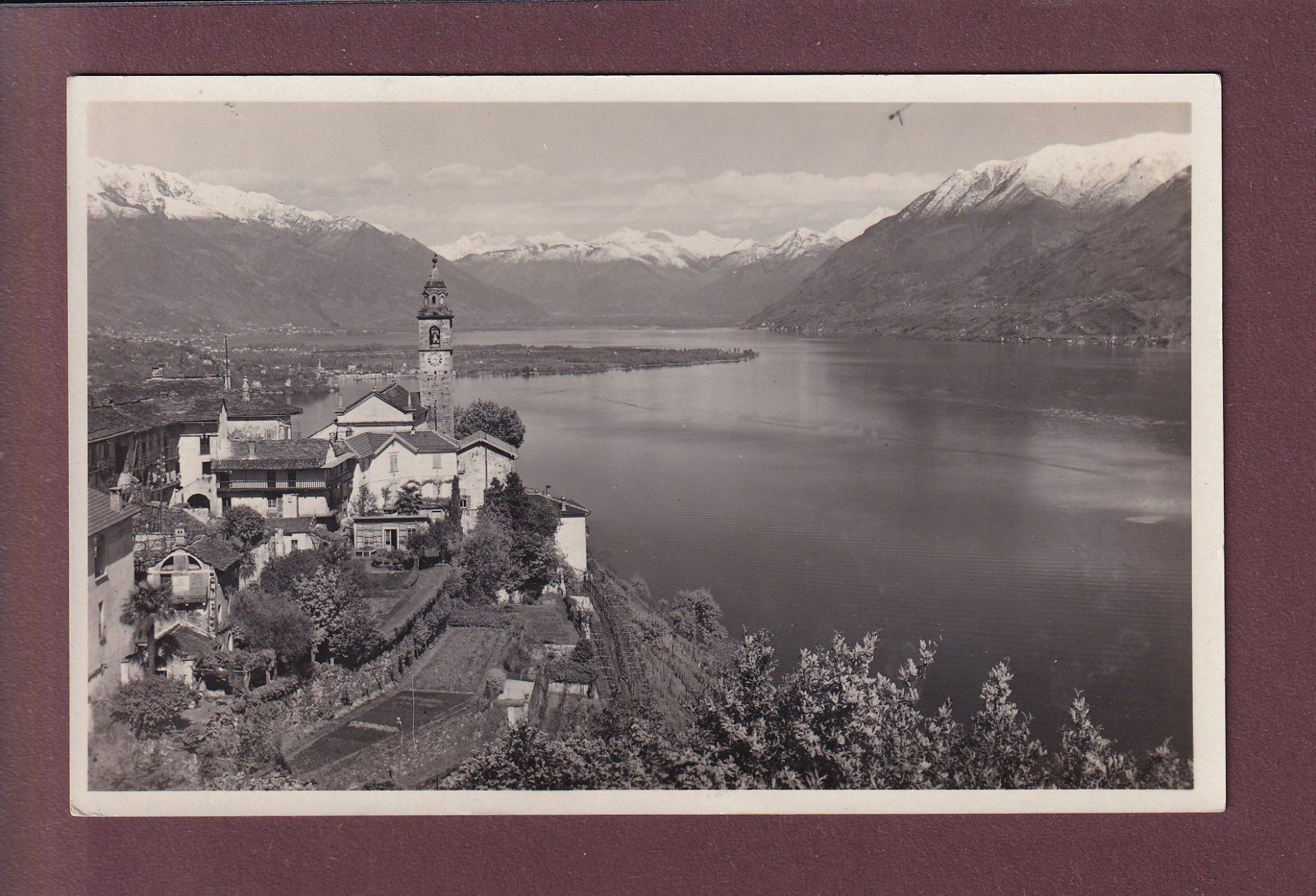 Cartoline postali: ASCONA - Photo – Usato da Pully venduto da nicecards
