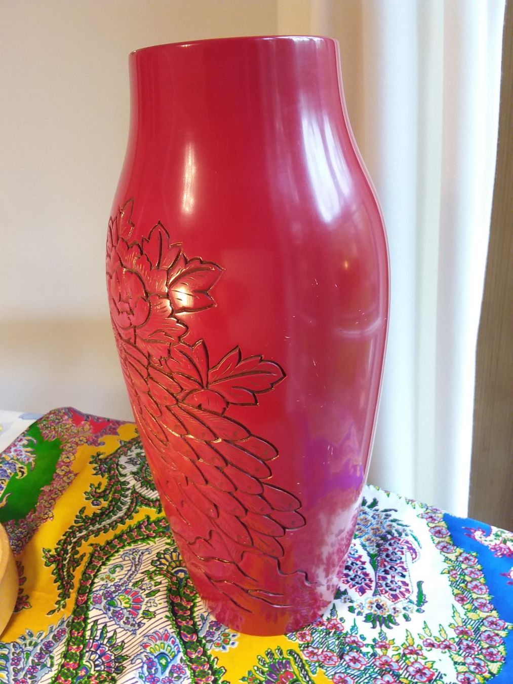 Vasi & Recipienti: Rotlack elegante Vase China/Japan – Usato da Zürich venduto da Aleick 4
