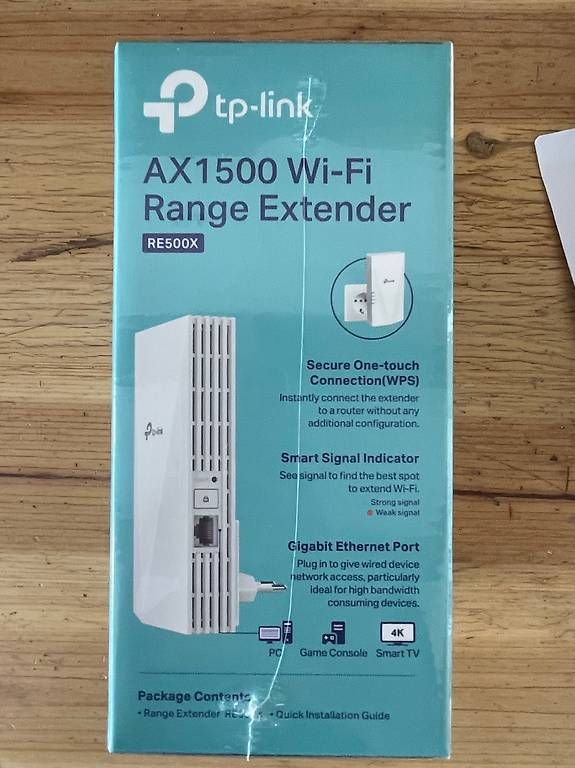 TP-Link WiFi: NEU: TP-Link RE500X - WiFi 6 – Nuovo e nell'imballaggio originale da Basel venduto da M.bros 1