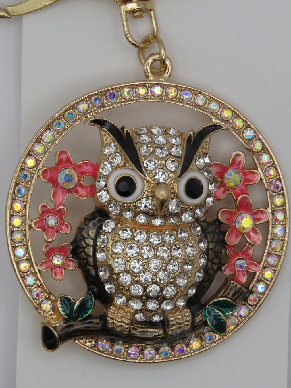 Portachiavi: EULE - Schlüsselanhänger mit Glitzersteinen - das Geschenk – Nuovo e nell'imballaggio originale da Grenchen venduto da Yamahwildstar16 2
