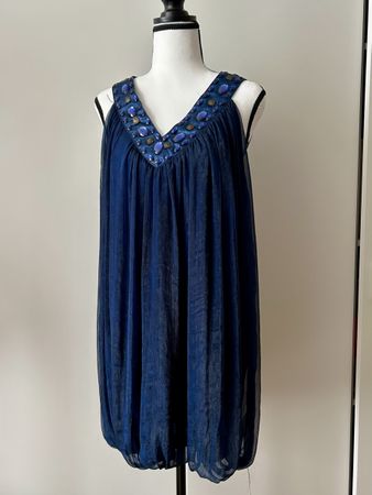 Robe Modelli bleue foncé