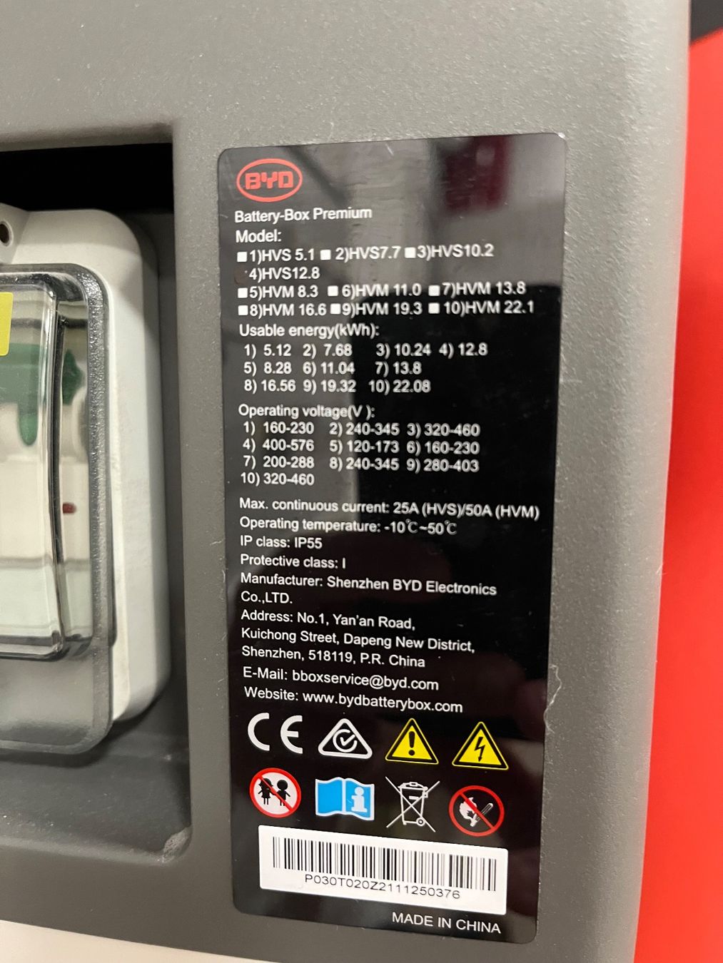 BYD Dispositivi a energia solare: BYD Battery-Box Premium HVS 12.8 – Usato da Gais venduto da roberto1988 1