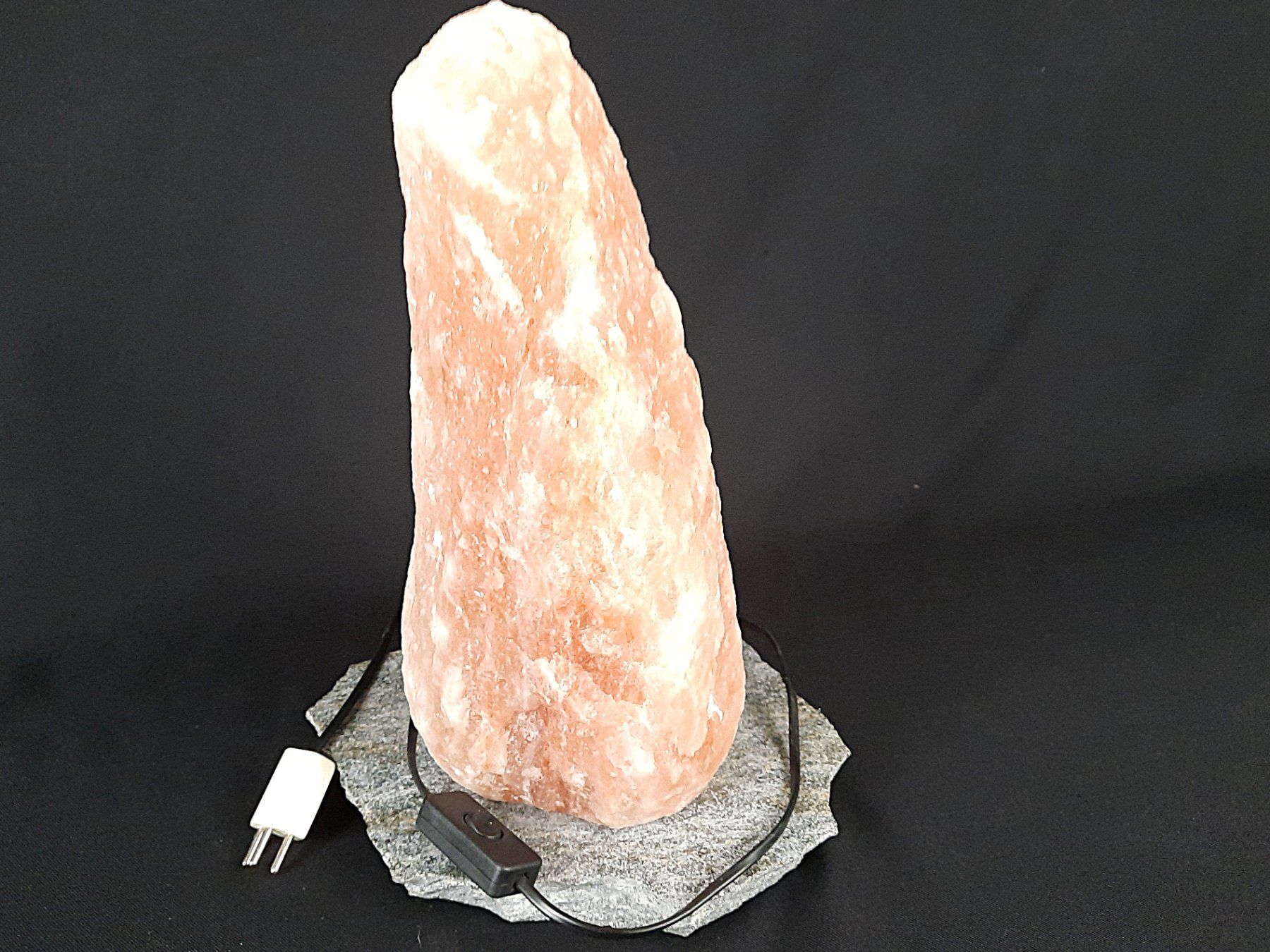 Lampade: Salzsteinlampe auf Granitsockel – Usato da Beinwil am See venduto da Restwert_Beinwil 4