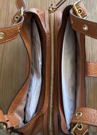 Coach drifter Bag Pebble Leather 31, Schultertasche, Amber