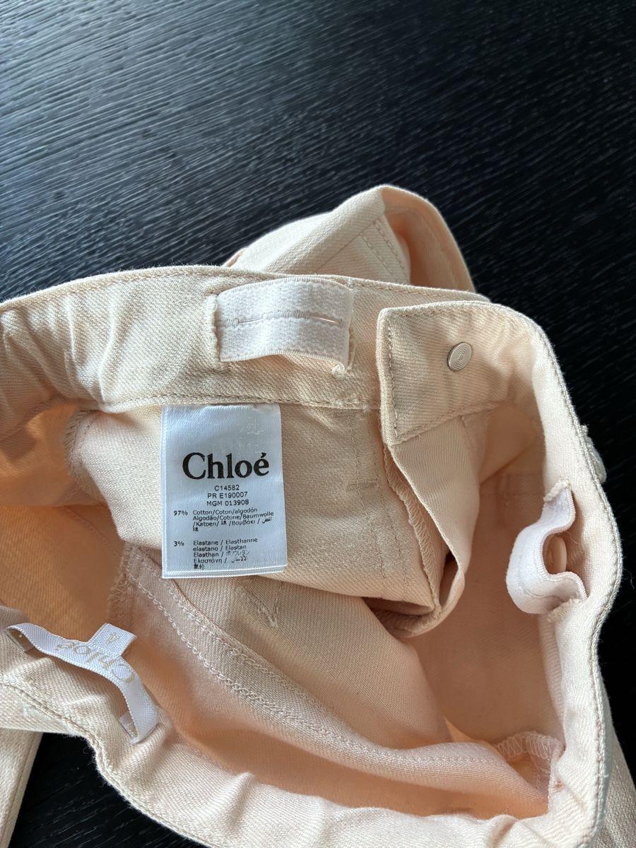 Chloé Pantaloni: Chloe Jeans, Grösse 4 Jahre, Mädchen Hose – Usato da Romanshorn venduto da Erich270 2