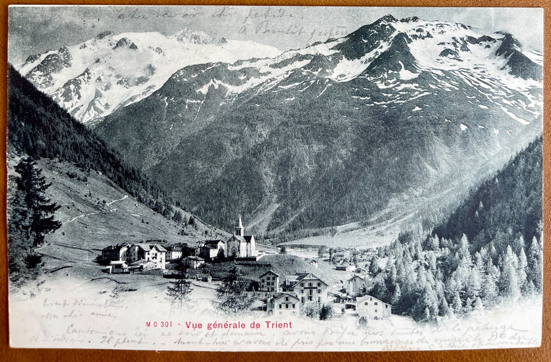 Cartoline postali: TRIENT - Belle vue générale 1903 – Usato da Lutry venduto da Ediego