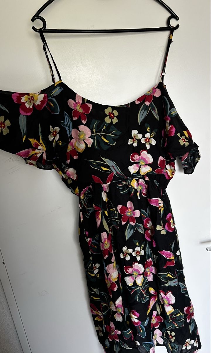 Vestiti: Off the shoulder Blumenkleid – Usato da Zürich venduto da ElsterAuge7