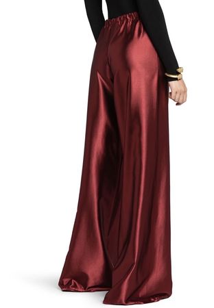 Pantaloni lunghi bordeaux Roberto Cavalli