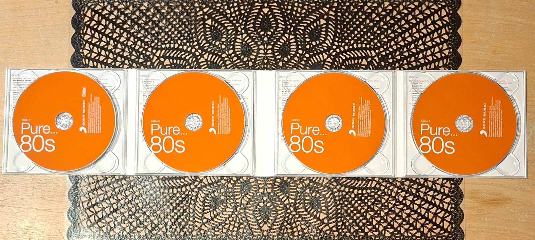 CD: Pure ... - 80's, 4CD's Greatest Pop Hits Sampler Album 2012 – Usato da Schönenberg TG venduto da Gregolino76 2