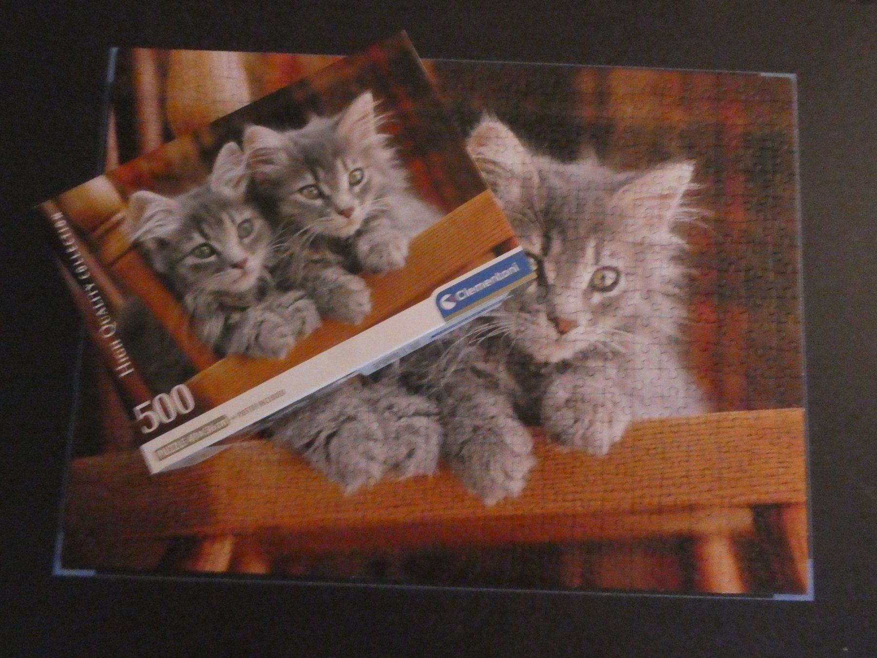 Clementoni Puzzle: Kittens Clementoni-Puzzle 500 Teile – Nuovo (secondo la descrizione) da Steinhausen venduto da Aktion 2