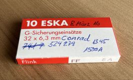ESKA G-Sicherheitseinsätze 32x6,3mm