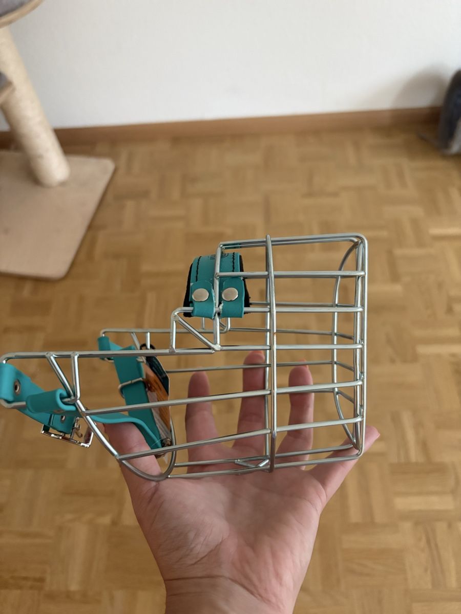 Leine & Halsband: Chopo Maulkorb Biothane Cocker Spaniel Rüde Zink – Neu und originalverpackt aus Riehen von DogCare_Totolino 3