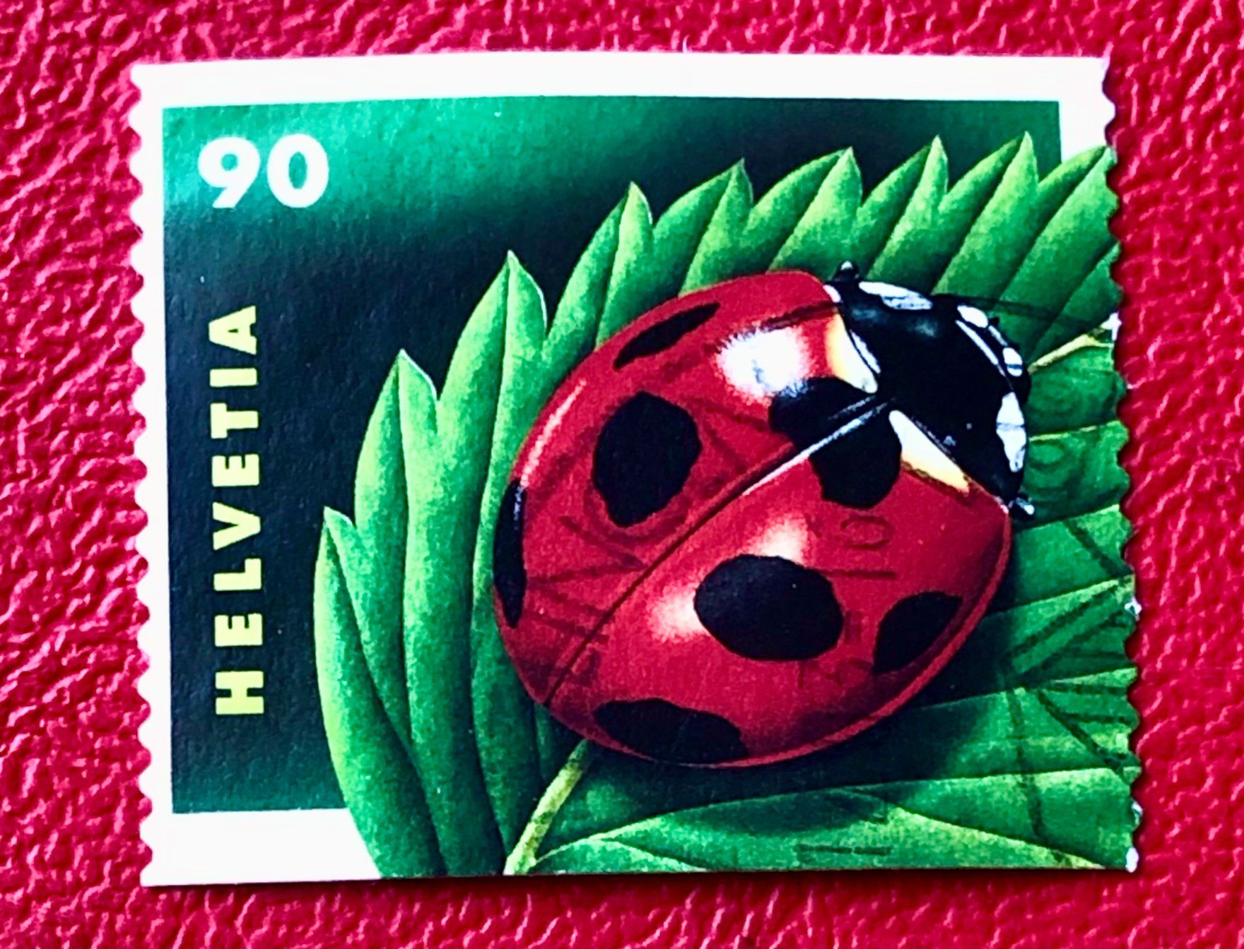 Tutti i francobolli: Nr.1060 Sondermarken Marienkäfer GESTEMPELT 2002   – Usato da Aarau venduto da Billa007