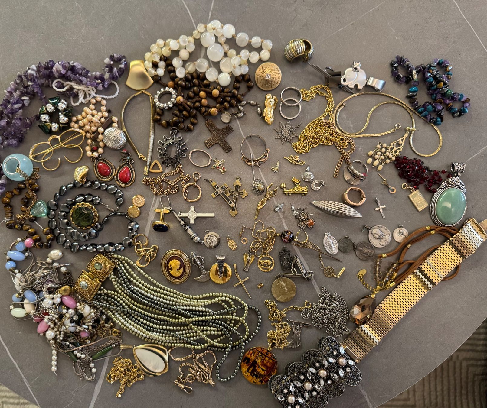 Sonstiger Schmuck: Alte Schmuckstücke Lot – Gebraucht aus Flawil von ser_mm6g