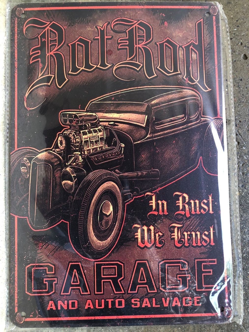 Insegne: Rat hot rod garage – Nuovo (secondo la descrizione) da Reinach AG venduto da rares75