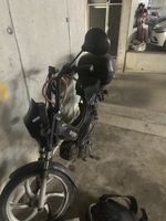 Mofa Quadra 50ccm dunkelblau mit Topcase guter Zustand