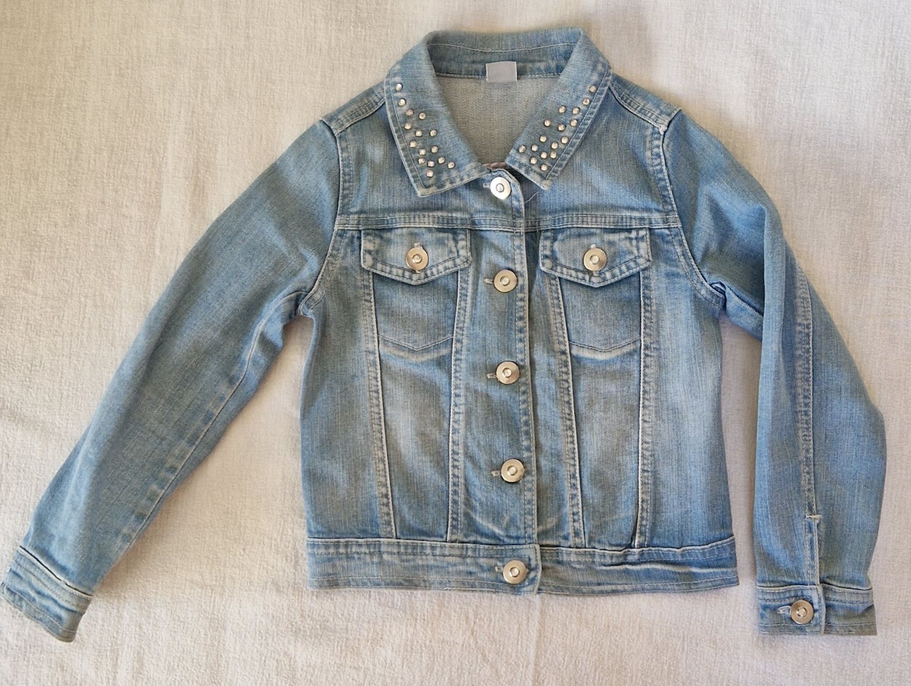 Giacche & Cappotti: ldexe Mädchen Jeans Jacke, Gr. 110 – Usato da Muri b. Bern venduto da rol_xtf8