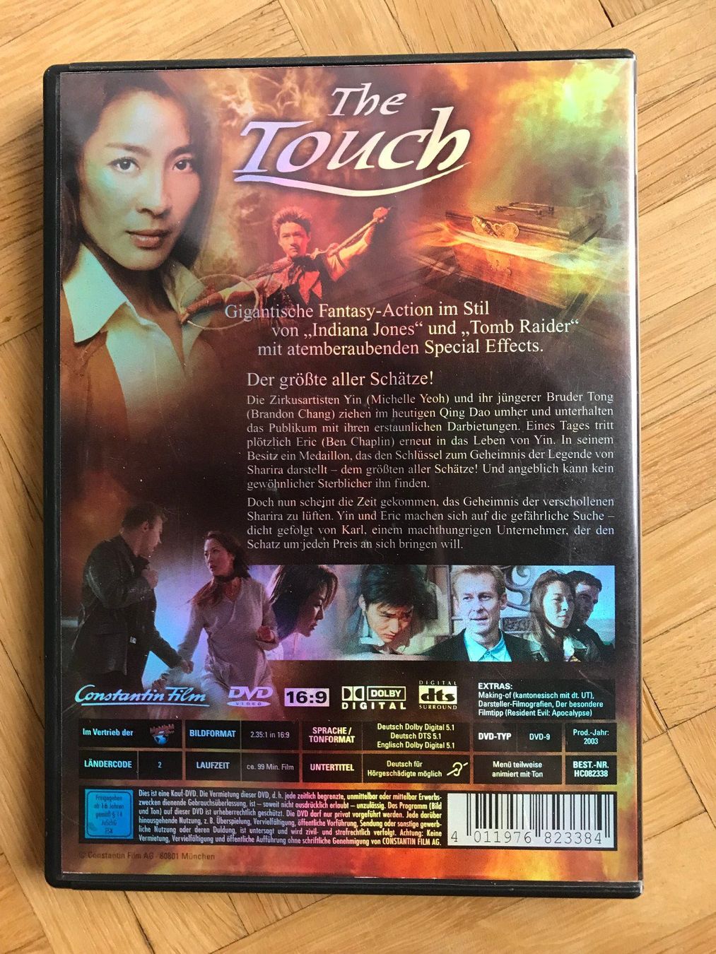 Tutti i DVDs: The Touch (2002) - DVD – Usato da Zürich venduto da Malcom 2