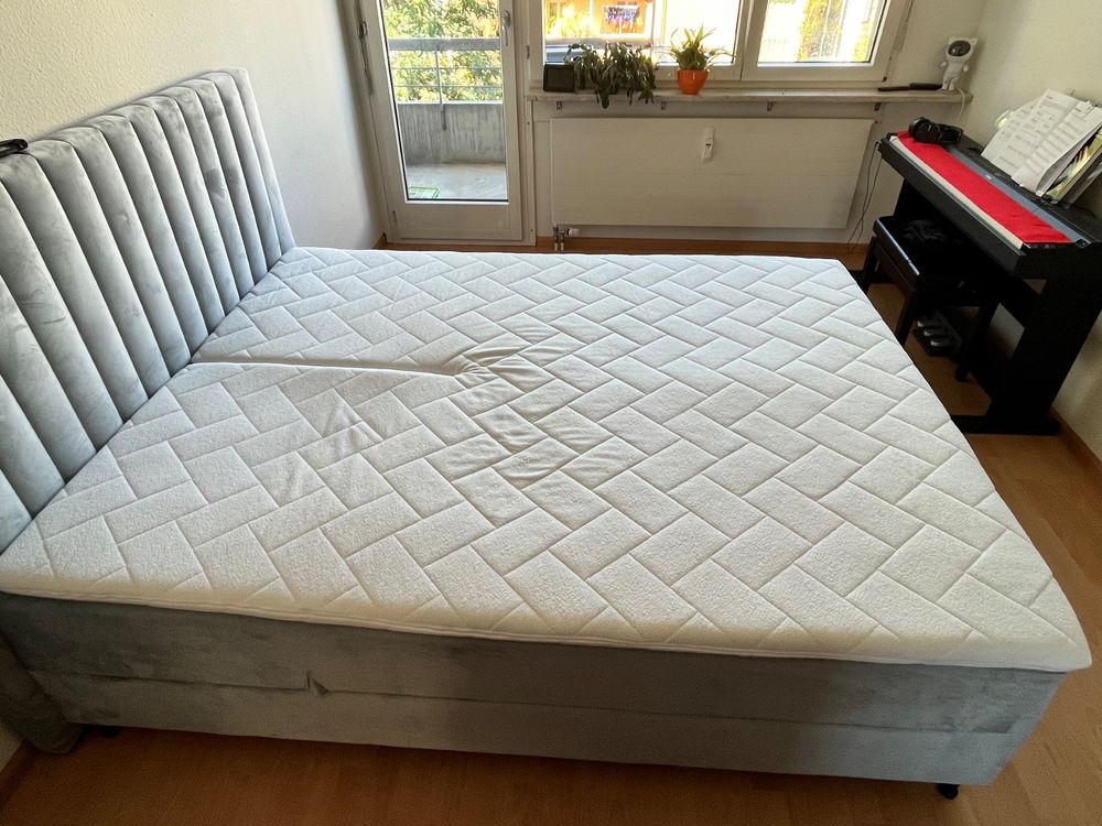 Topper 160x200cm für Boxspringbett (Gebraucht) in Basel für CHF 160 ...
