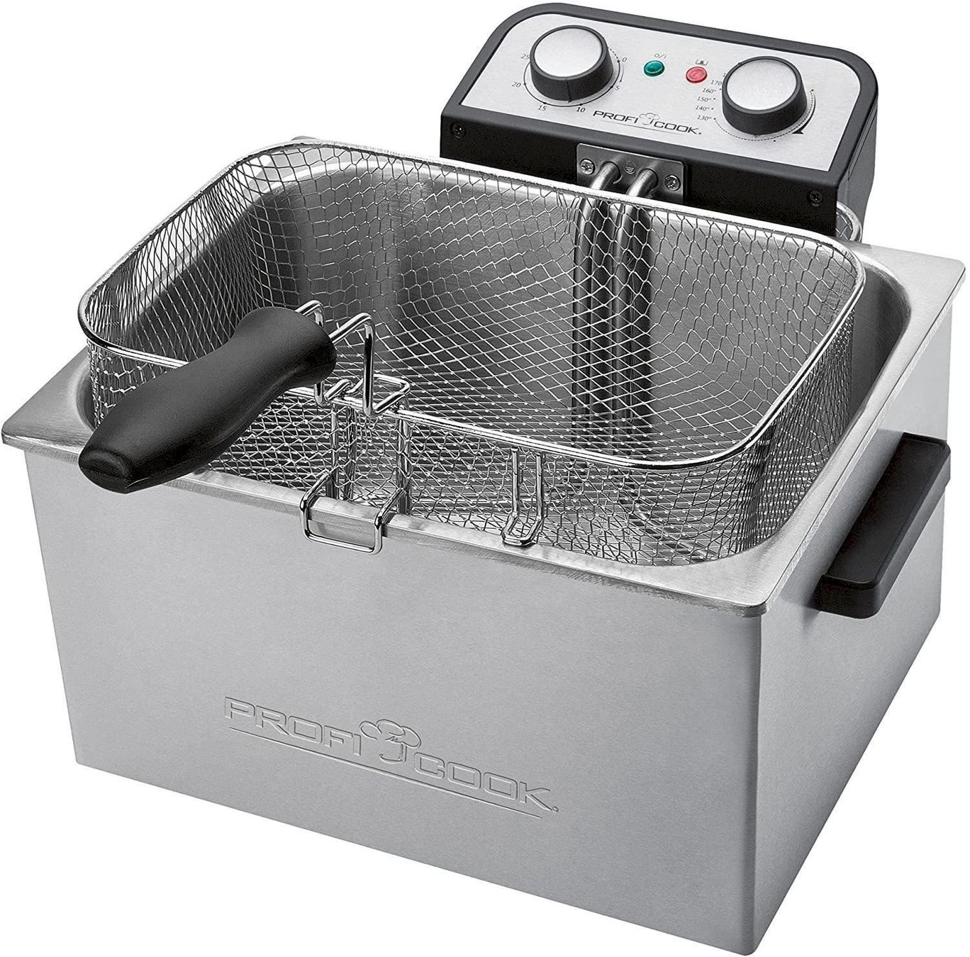Elettrodomestici da cucina: ProfiCook PC-FR 1038 Doppelfritteuse Pro – Nuovo e nell'imballaggio originale da Bottighofen venduto da zaap 1