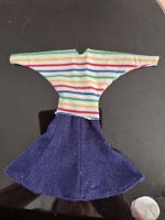 Vintage Barbie Kleiderset blau/gestreift - Sommerschnäppli