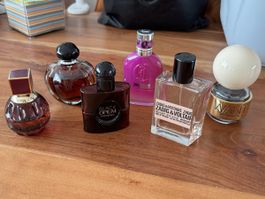 6 Parfum Set Zadig Opium Jimmy Choo Dior Dsquared Cavalli