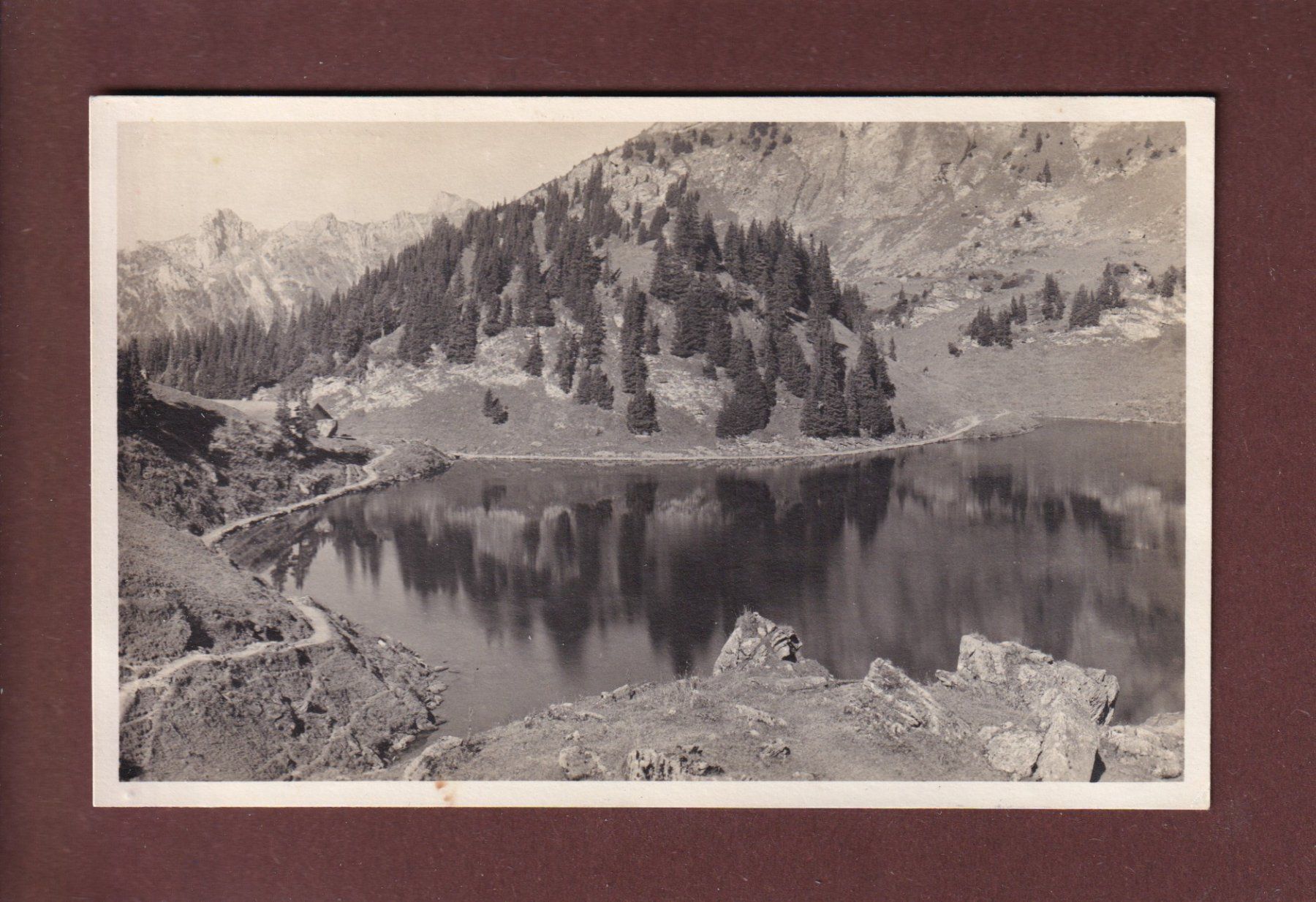 Ansichtskarten: Photo - LAC LIOSON - 1925 – Gebraucht aus Pully von nicecards