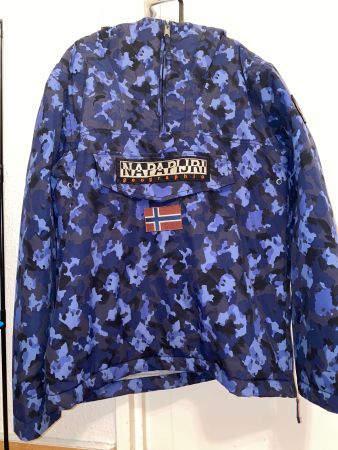 Napapijri Rainforest Blue Camo M