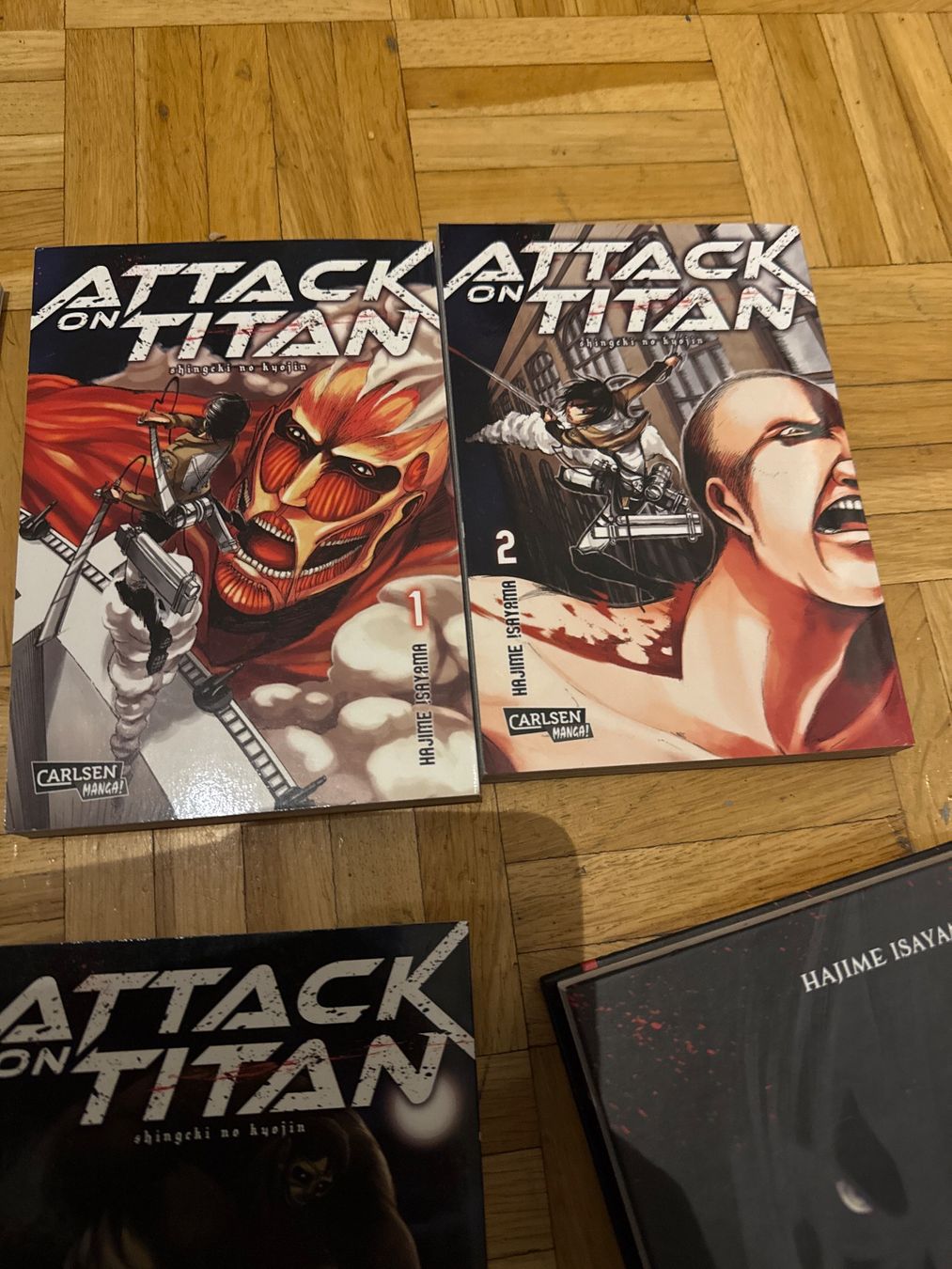 Fumetti: Attack on Titan Manga + Guide, 7 Bände – Usato da Wittenbach venduto da dan_9tkk 2