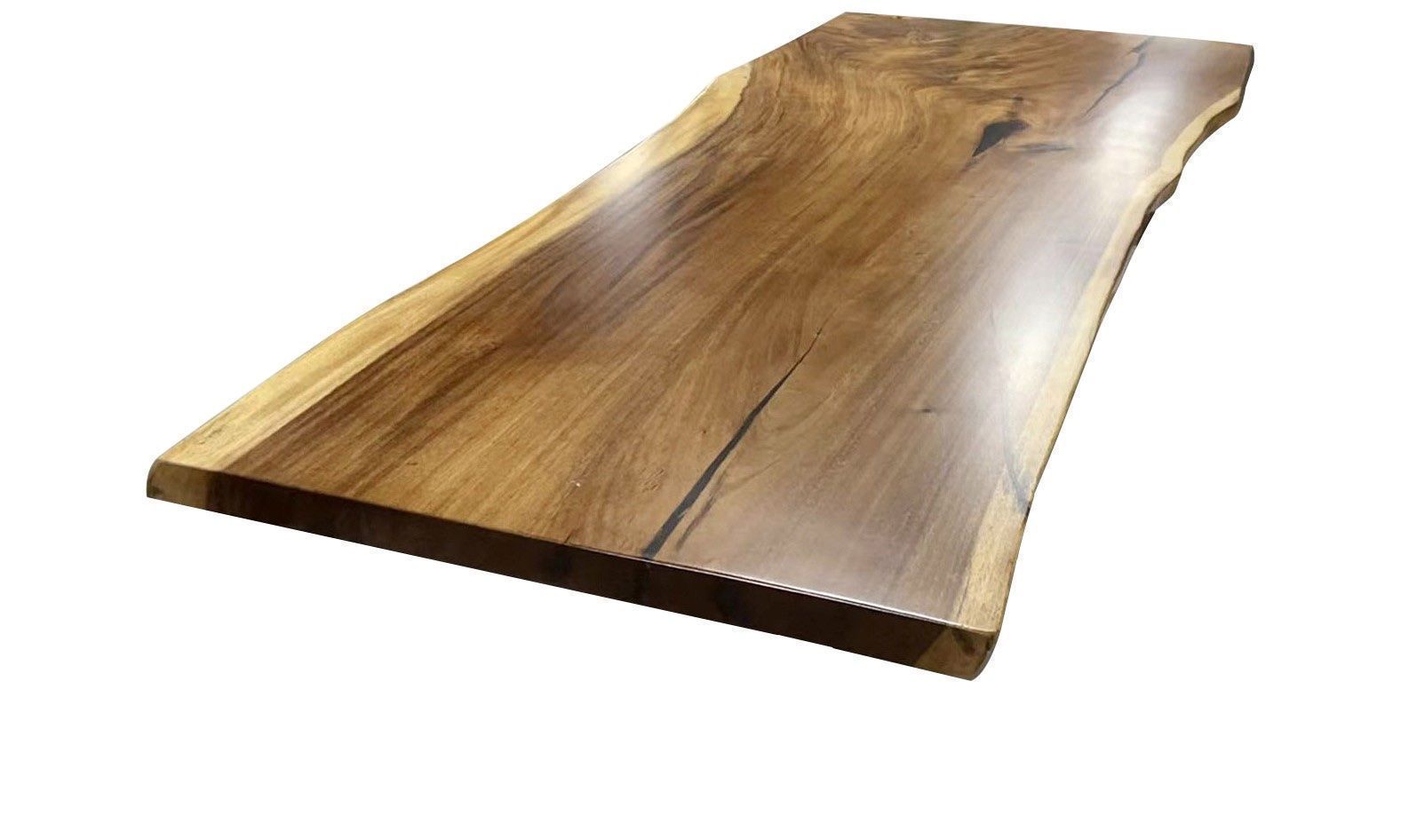 Tavoli: Massiver Suar-Holztisch, authentisch und warm 204 cm – Nuovo e nell'imballaggio originale da Cressier FR venduto da Cazadeco 2