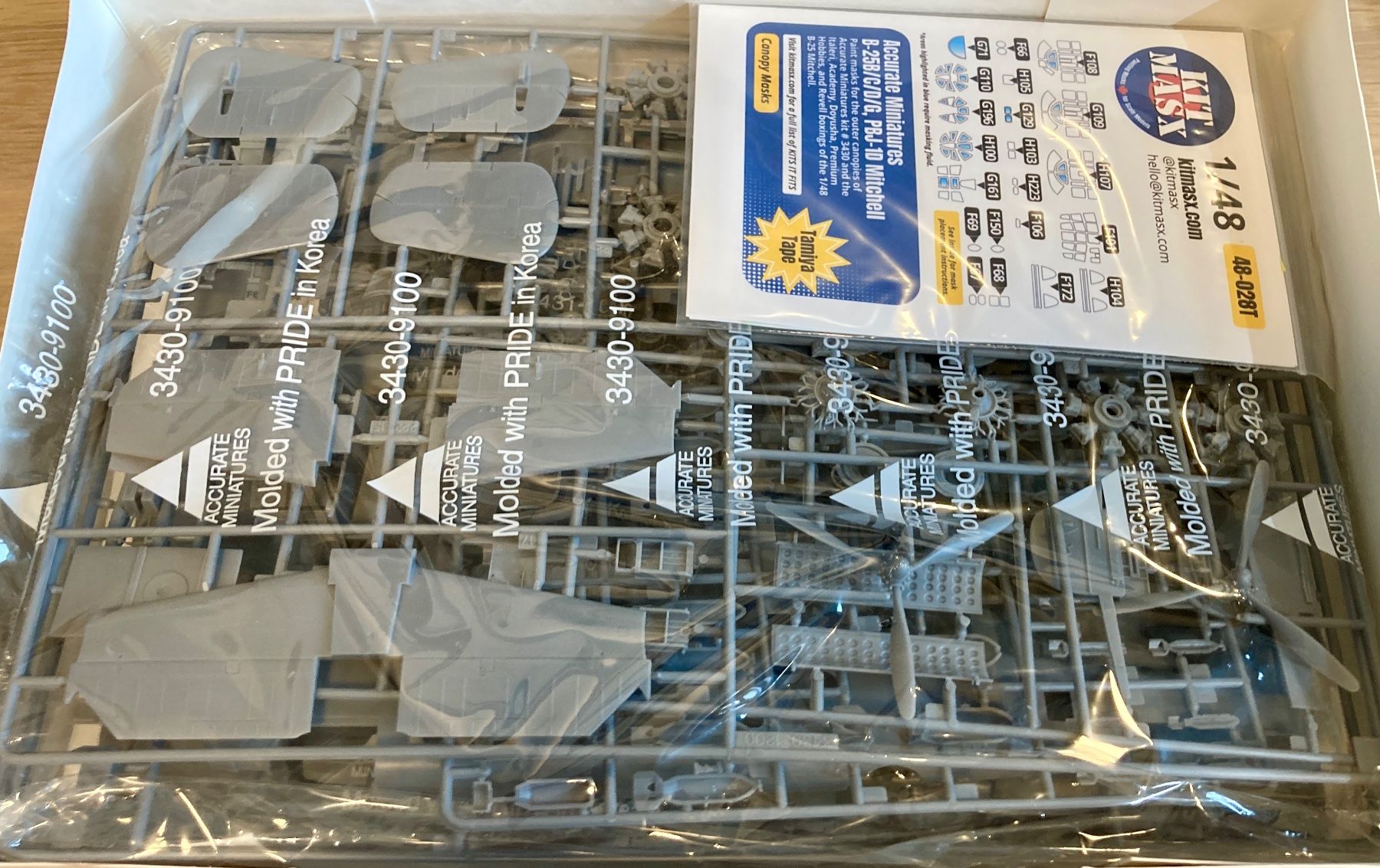 Modellbausätze & Standmodelle: 1/48 Accurate Miniatures B-25B Mitchell inkl Maske – Neu (gemäss Beschreibung) aus Muttenz von TamiyaFanboy79 1