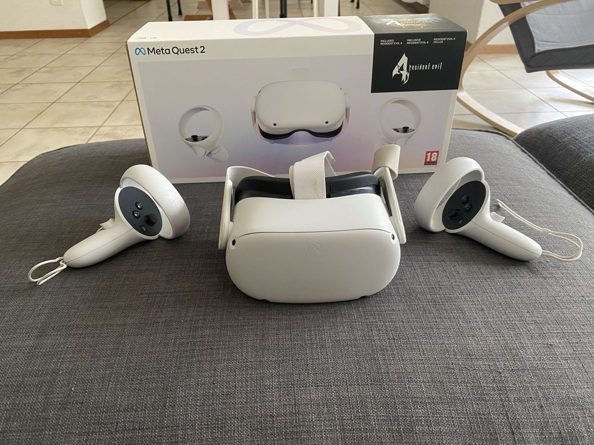 Meta Casque VR: Meta Quest 2 VR Brille 128 GB – D'occasion à Ramiswil par A.R.92