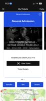 2x Don Toliver Ticket Hallenstadion 26.10.2026 Stehplatz