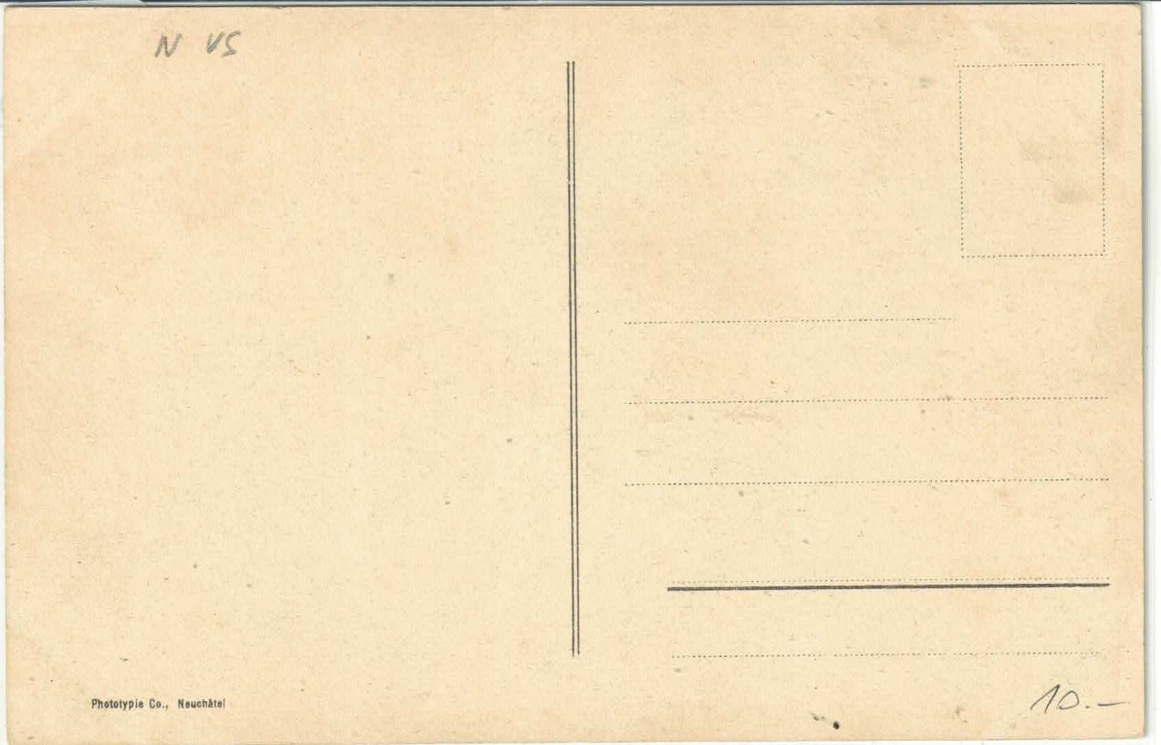 Cartoline postali: Chemin de fer electrique Martigny-Chamonix - Litho – Usato da Ettingen venduto da Kartenplanet 1