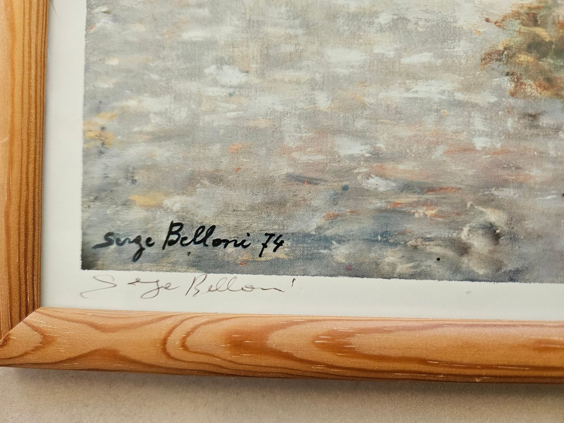 Grafiken & Lithographien: Serge Belloni – Gebraucht aus Carouge von Roby013 1