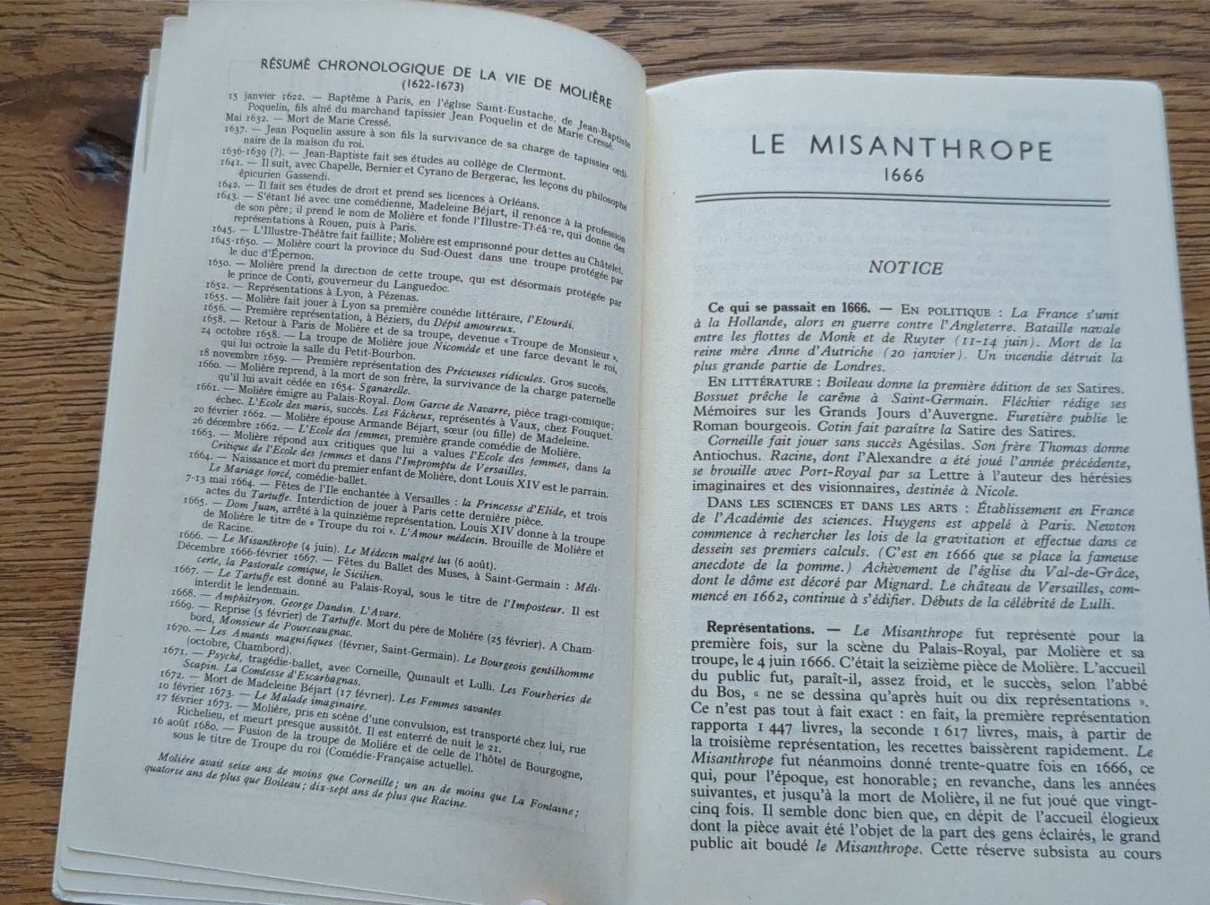 Bücher: Molière: Der Misanthrop, Classiques Larousse – Gebraucht aus Sierre von chia17 5